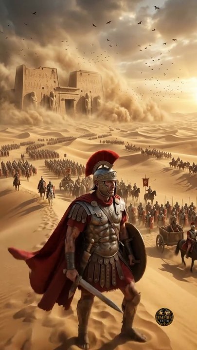 🏛️ An entire Roman legion crossed a deadly desert