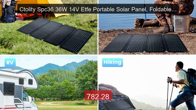 Ctolity Spc36 36W 14V Etfe Portable Solar Panel, Foldable, So... Amazing Value 2026 | Must Have!