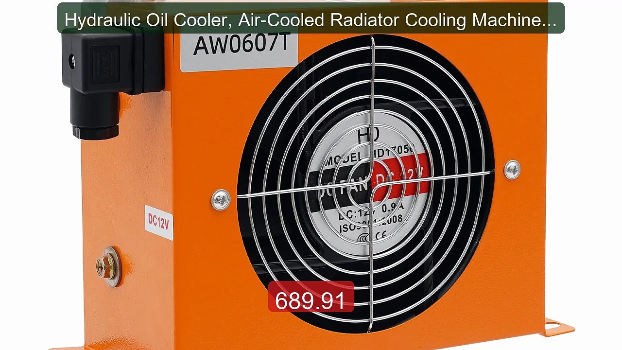 Hydraulic Oil Cooler, Air-Cooled Radiator Cooling Machine with High... -- Top Rated 2026 | Buy Now!