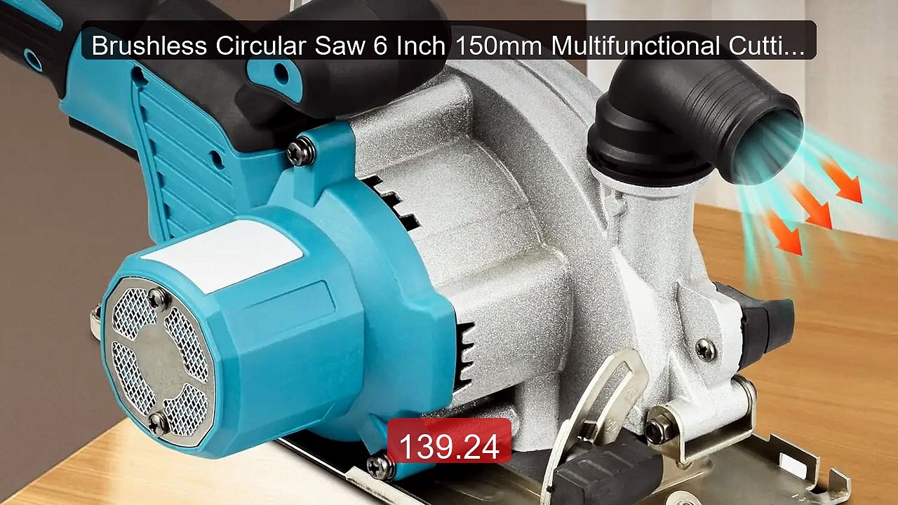 Brushless Circular Saw 6 Inch 150mm Multifunctional Cutting Tool H... -- Best Deal 2026 | Shop Now!