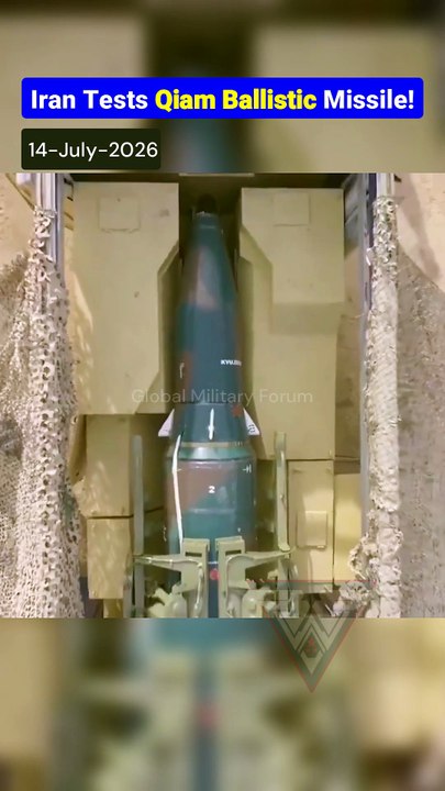 Qiam Missile Launch From Silo