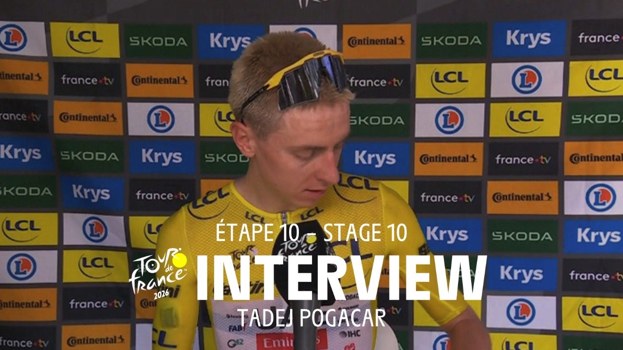 Tour de France 2026 - Stage 10 Post-race interview