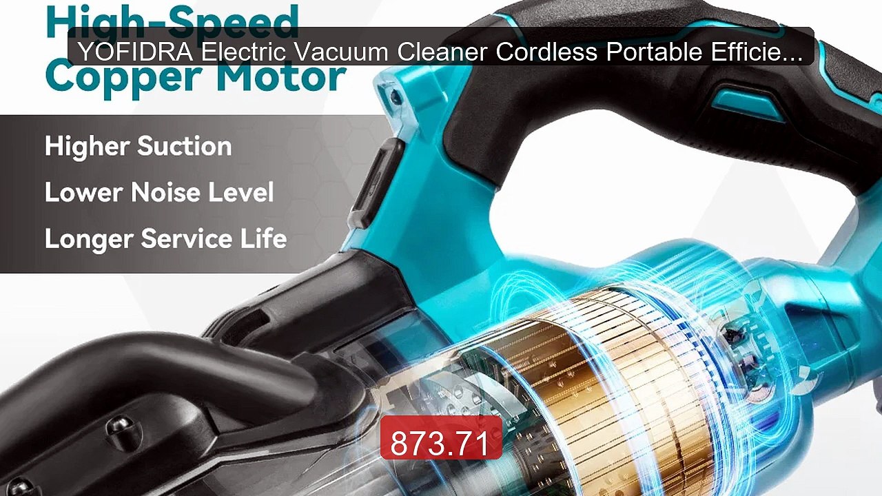YOFIDRA Electric Vacuum Cleaner Cordless Portable Efficient Househo... -- Top Rated 2026 | Buy Now!
