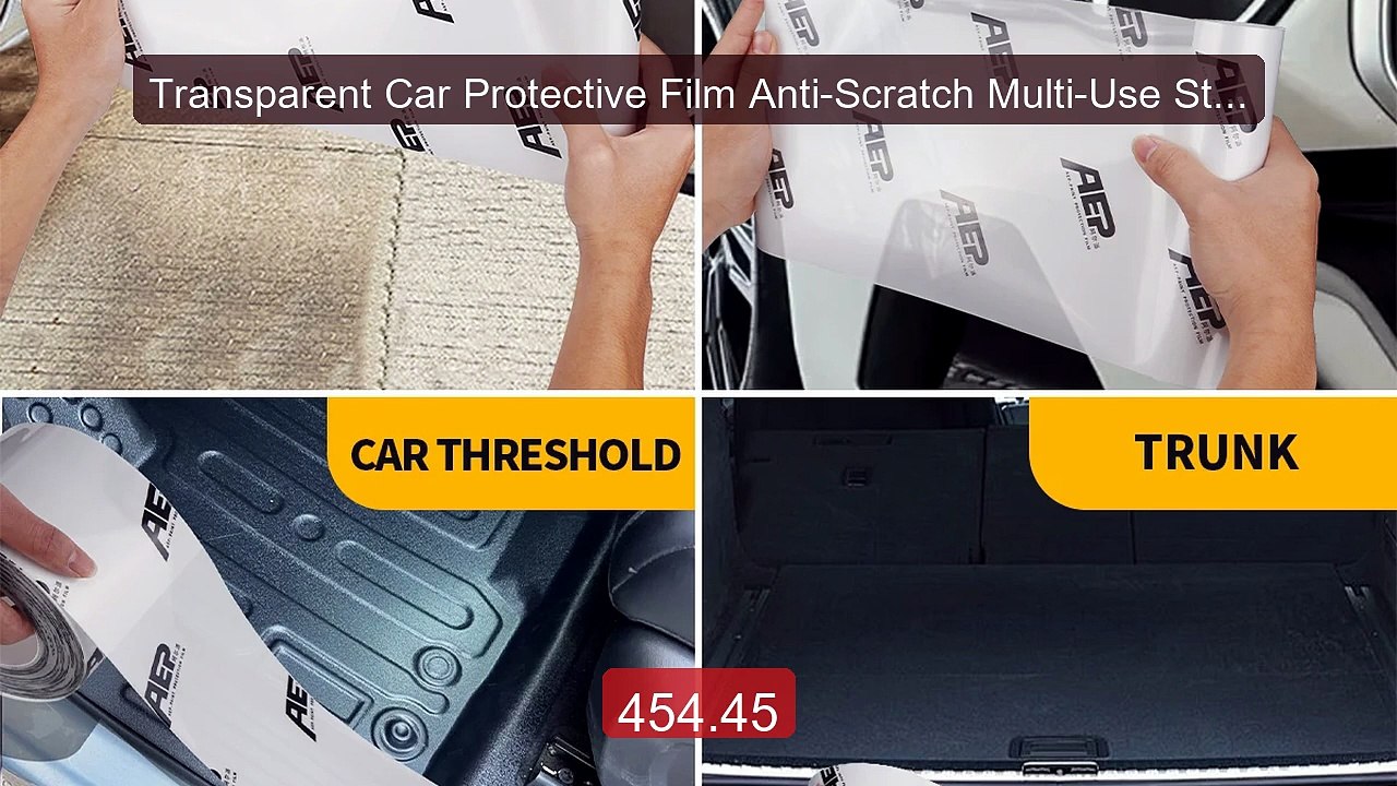 Transparent Car Protective Film Anti-Scratch Multi-Use Stretch... -- Best Buy 2026 | Great Quality!