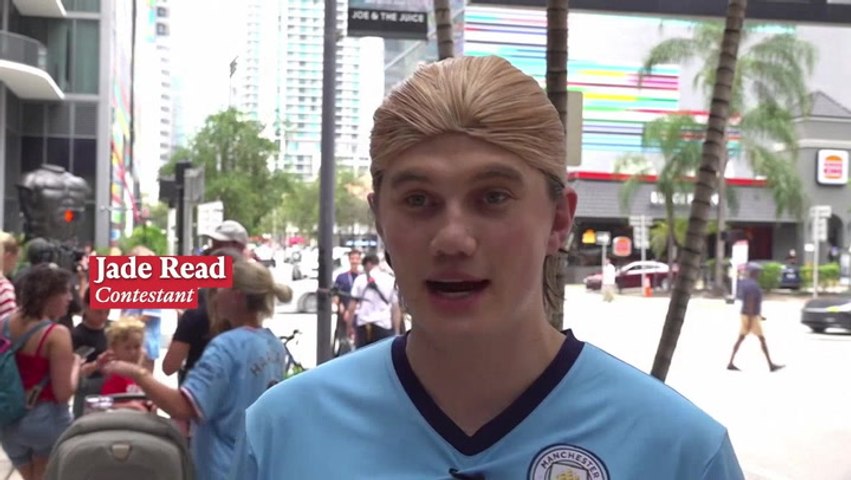 Haaland look-alike contest takes over Miami after beauty influencer’s viral post