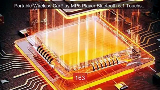Portable Wireless CarPlay MP5 Player Bluetooth 5.1 Touchscreen... Best Buy 2026 | Great Quality!