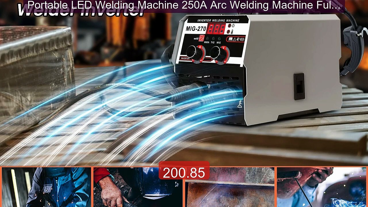 Portable LED Welding Machine 250A Arc Welding Machine Fully Automa... -- Best Deal 2026 | Shop Now!