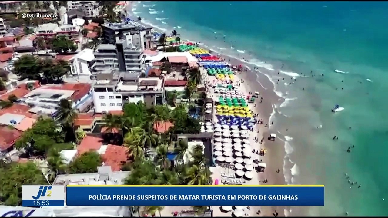 Polícia prende suspeitos de matar turista em Porto de Galinhas