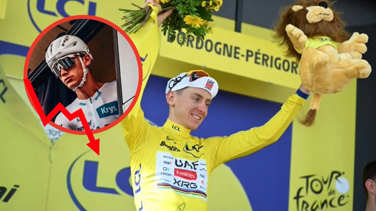Tour de Francia: Tadej Pogacar gana la etapa 10; Isaac del Toro sale del podio
