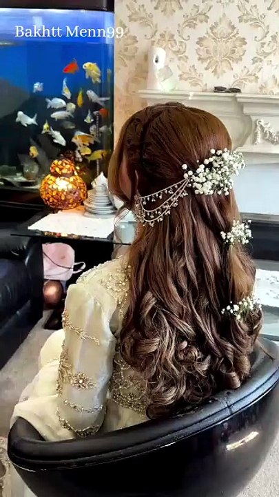Pretty Bridal Hairstyle