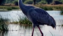 Sarus crane of India real documentry video
