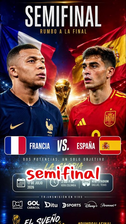 🔥 ¡SE DEFINE EL PRIMER FINALISTA! Francia vs Espa