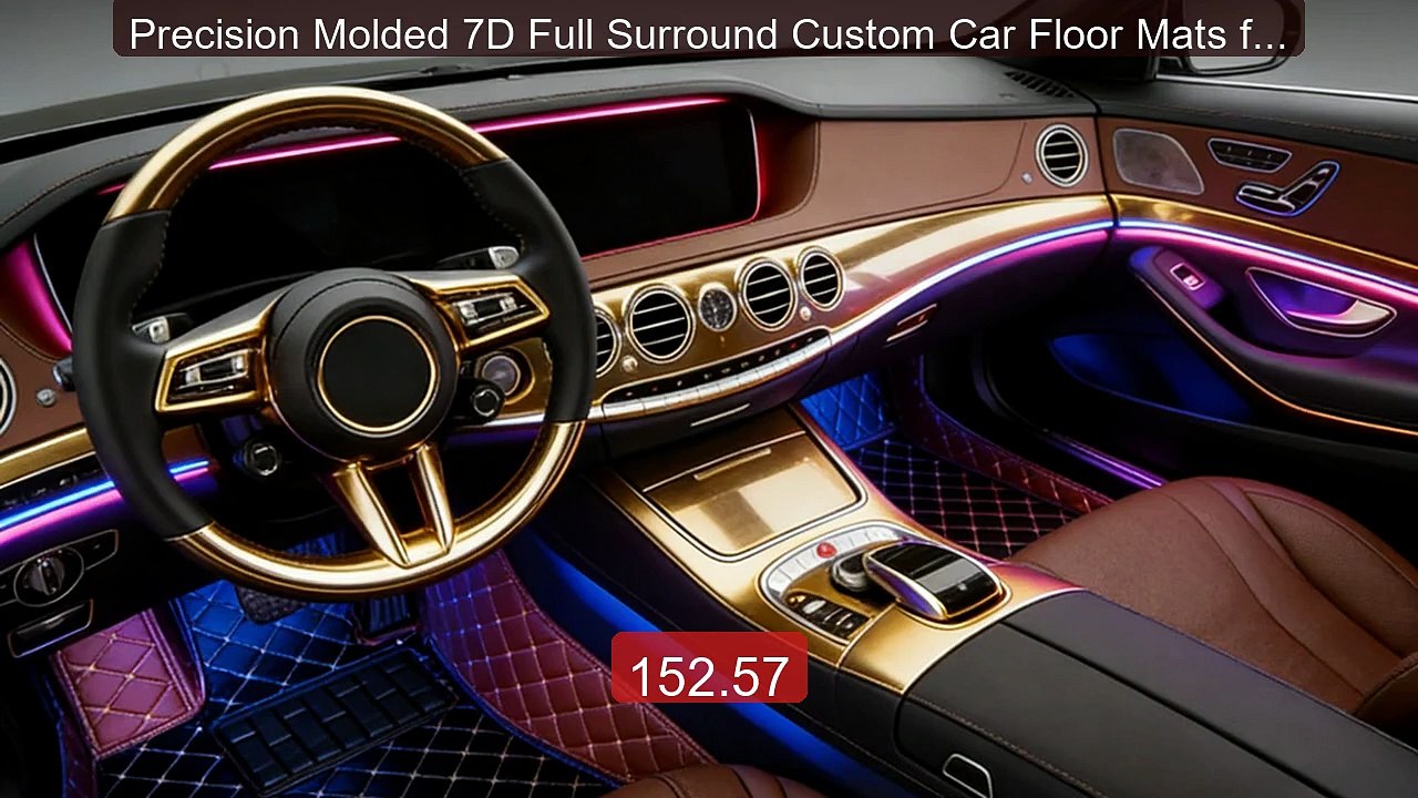 Precision Molded 7D Full Surround Custom Car Floor Mats for... -- Top Pick 2026 | Unbeatable Price!