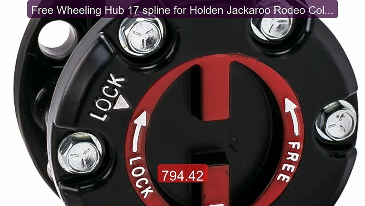 Free Wheeling Hub 17 spline for Holden Jackaroo Rodeo Colorado... -- Best Buy 2026 | Great Quality!
