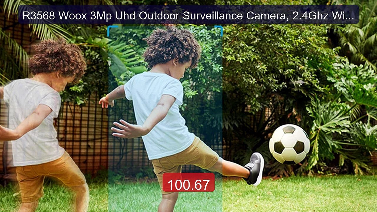R3568 Woox 3Mp Uhd Outdoor Surveillance Camera, 2.4Ghz Wifi, Ip65 ... -- Best Deal 2026 | Shop Now!