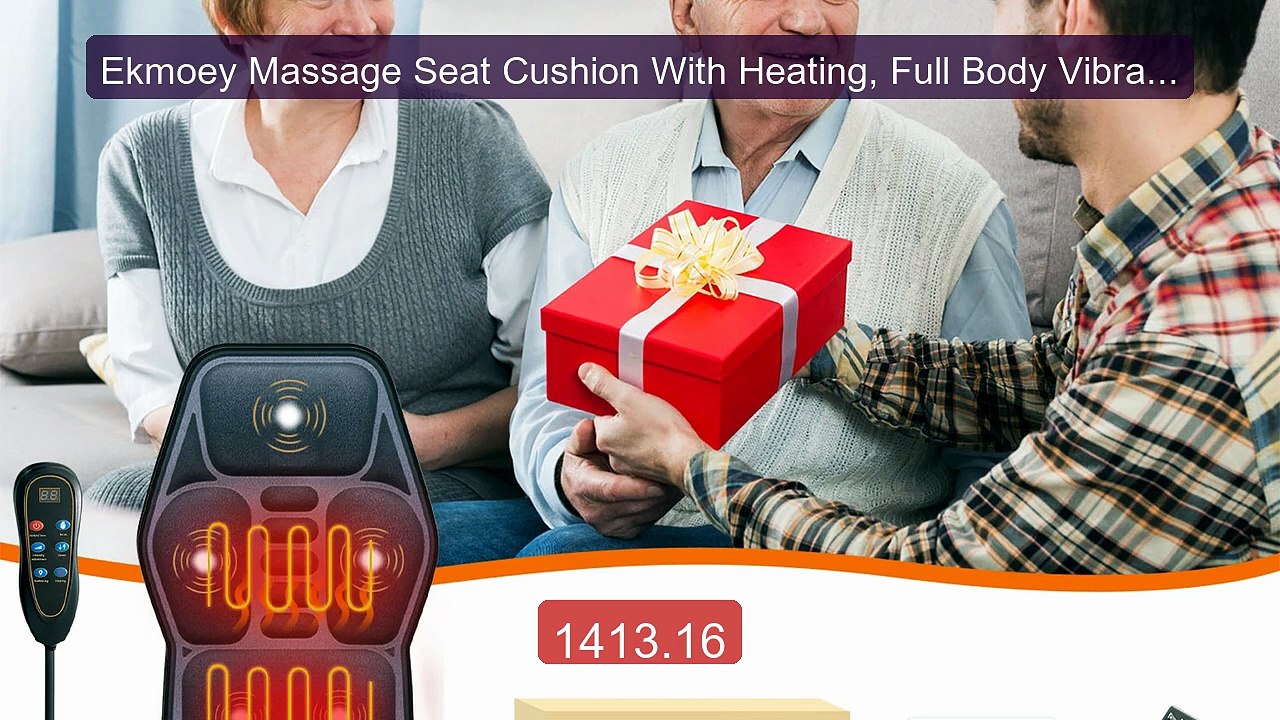 Ekmoey Massage Seat Cushion With Heating, Full Body Vibration... -- Amazing Value 2026 | Must Have!