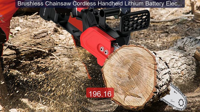 Brushless Chainsaw Cordless Handheld Lithium Battery Electric ... Hot Deal 2026 | Limited Offer!