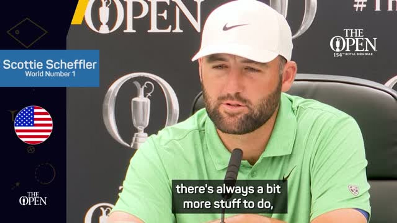Scheffler looks to bounce back at The Open after rare missed cut