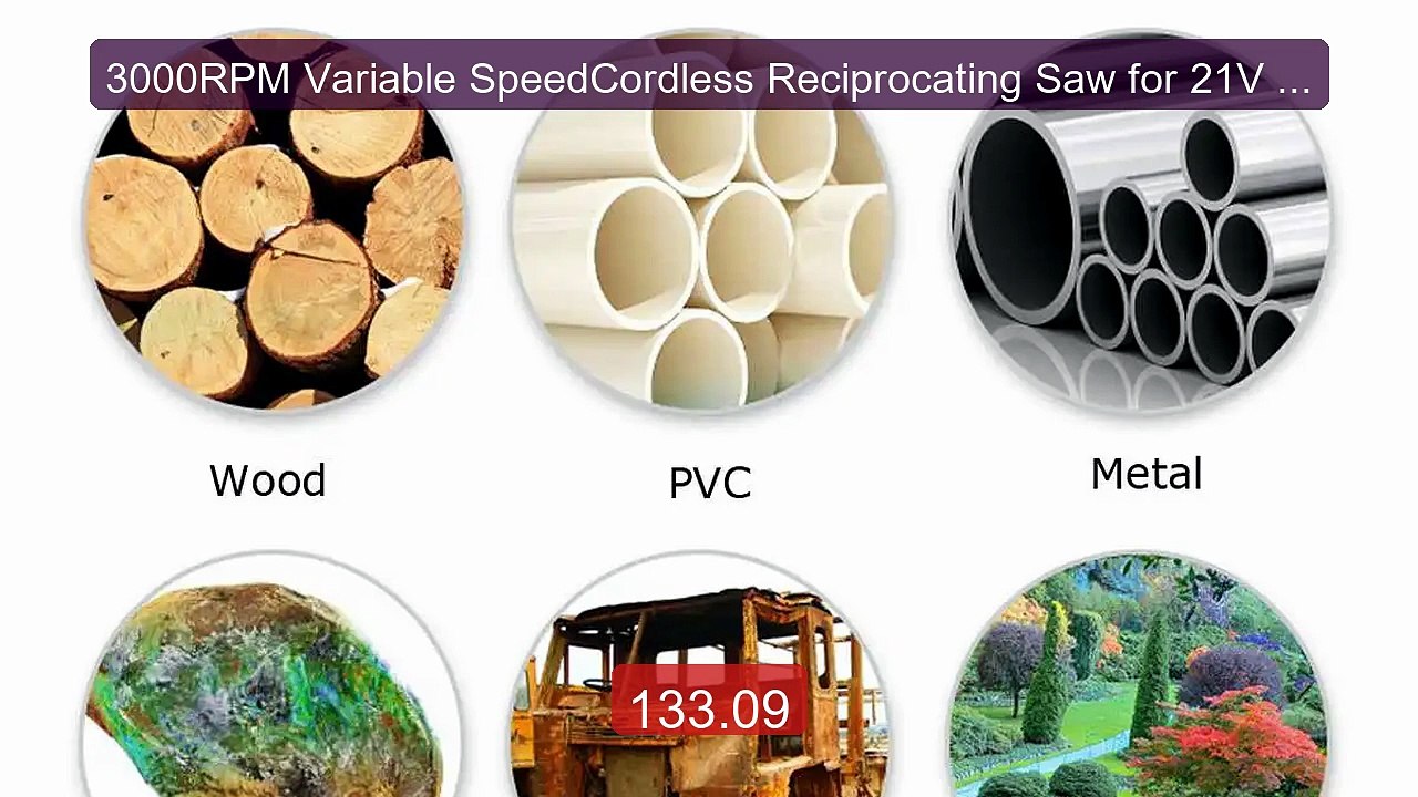 3000RPM Variable SpeedCordless Reciprocating Saw for 21V Makit... -- Hot Deal 2026 | Limited Offer!