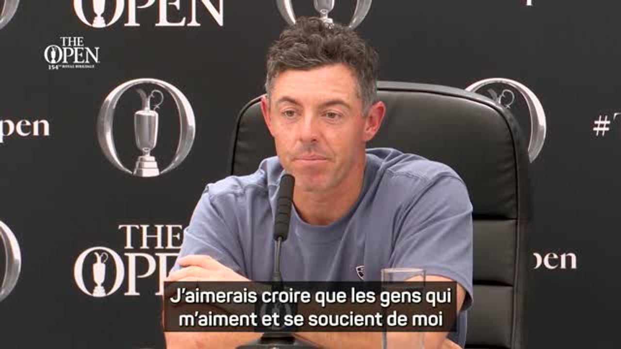 British Open - McIlroy se fiche de son héritage golfique : "Je serai six pieds sous terre !"