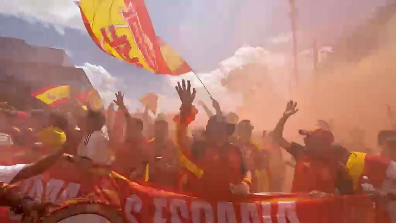 La afición española vuelve a tomar Dallas antes de la semifinal contra Francia