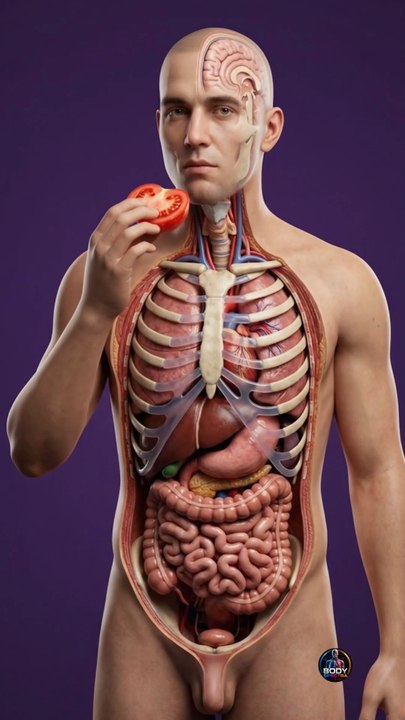 A single tomato can do more for your body than you think! From boosting heart health ❤️ to supporting glowing skin ✨ and a healthy gut 🦠 — discover what happens inside your body just minutes after eating a tom