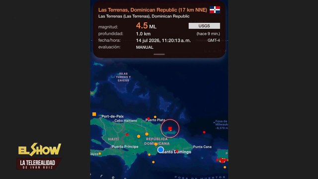 Osiris de León da detalles sobre temblor en Las Terrenas de 4.0 | ESM