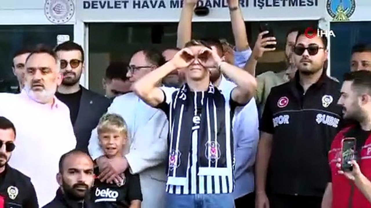 Leandro Trossard, Beşiktaş için İstanbul’a geldi | Ajansspor | IHA