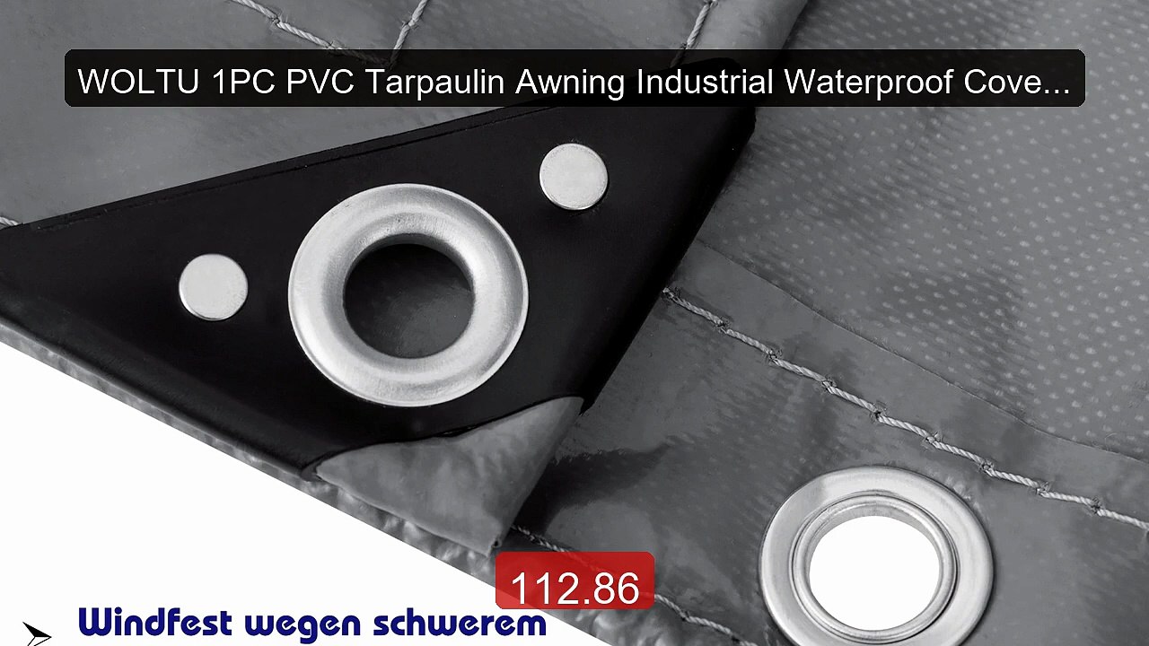 WOLTU 1PC PVC Tarpaulin Awning Industrial Waterproof Cover Su... -- Amazing Value 2026 | Must Have!