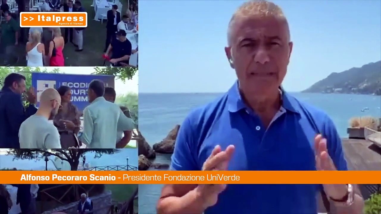 Pecoraro Scanio “Dalla Costiera Amalfitana sfida EcoDigital per turismo diffuso"