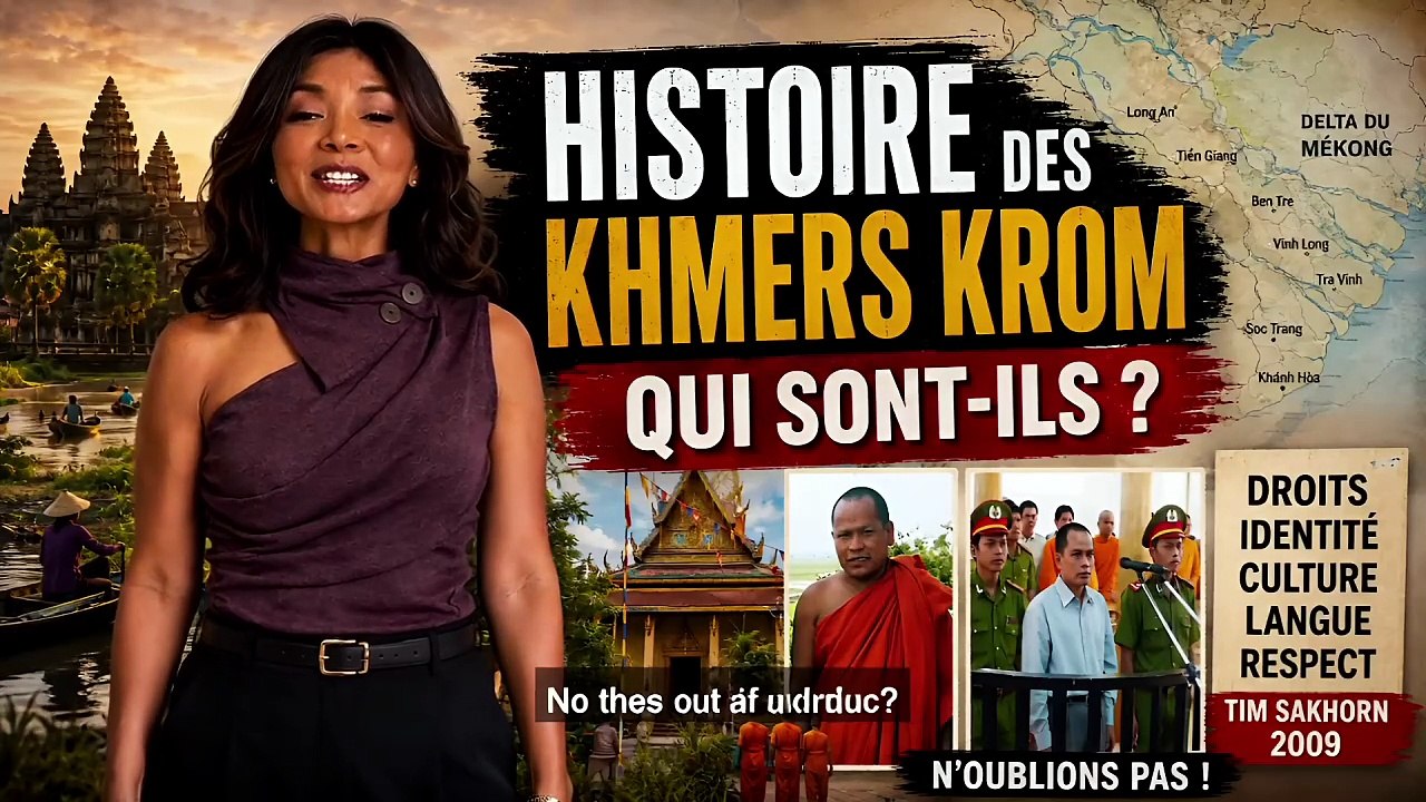 Histoire des khmers krom, qui sont-ils ? (Musique générée par IA texte et voix Neary)