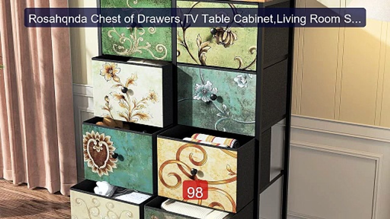 Rosahqnda Chest of Drawers,TV Table Cabinet,Living Room Sto... -- Top Pick 2026 | Unbeatable Price!