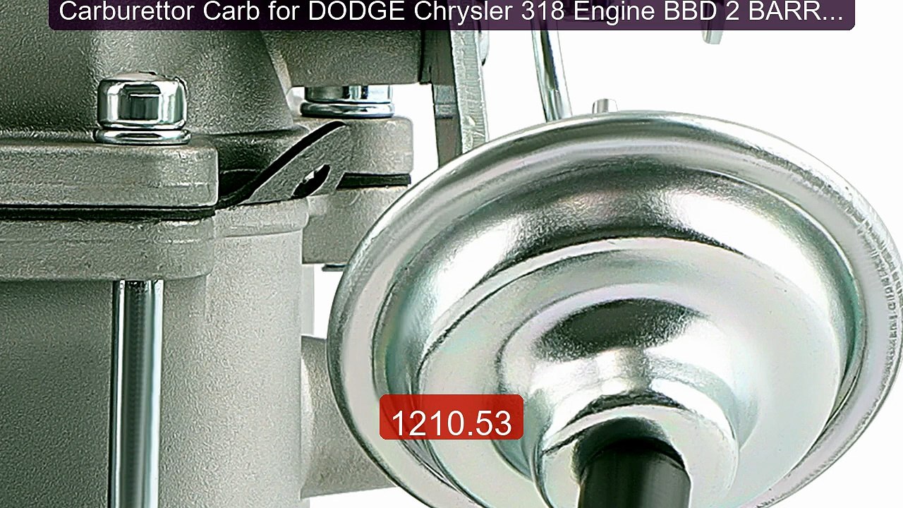 Carburettor Carb for DODGE Chrysler 318 Engine BBD 2 BARREL V8... -- Best Buy 2026 | Great Quality!
