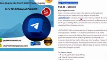 3 Best sites to Buy Telegram Accounts (PVA & Aged)