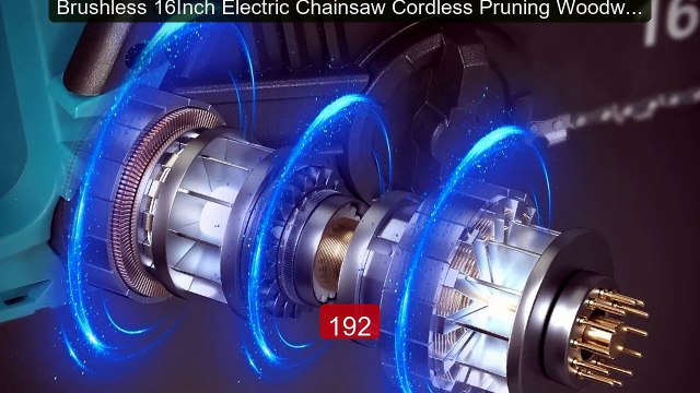 Brushless 16Inch Electric Chainsaw Cordless Pruning Woodworki... Amazing Value 2026 | Must Have!
