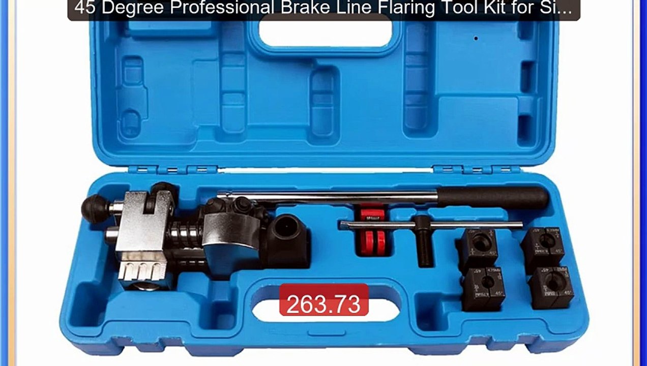 45 Degree Professional Brake Line Flaring Tool Kit for Single, Bub... -- Best Deal 2026 | Shop Now!