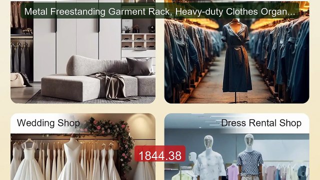 Metal Freestanding Garment Rack, Heavy-duty Clothes Organiz... Top Pick 2026 | Unbeatable Price!