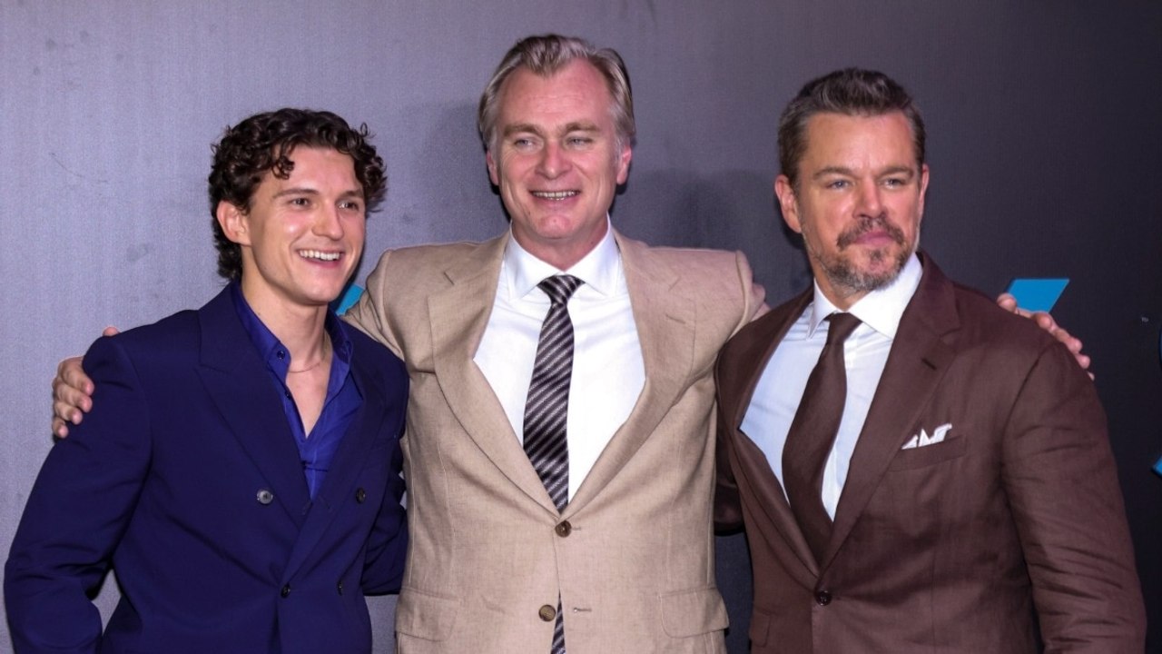 Matt Damon, Tom Holland talk about Christopher Nolan, India and The Odyssey. Watch