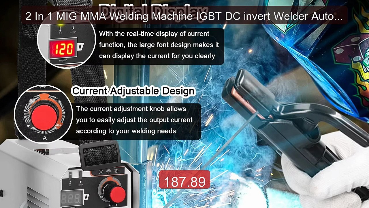 2 In 1 MIG MMA Welding Machine IGBT DC invert Welder Automatic Wire... -- Top Rated 2026 | Buy Now!
