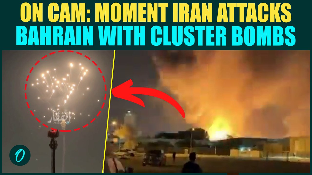 Iran BOMBS U.S Base in Bahrain BREAKING: Iranian Cluster Missiles RAIN DOWN on American Base