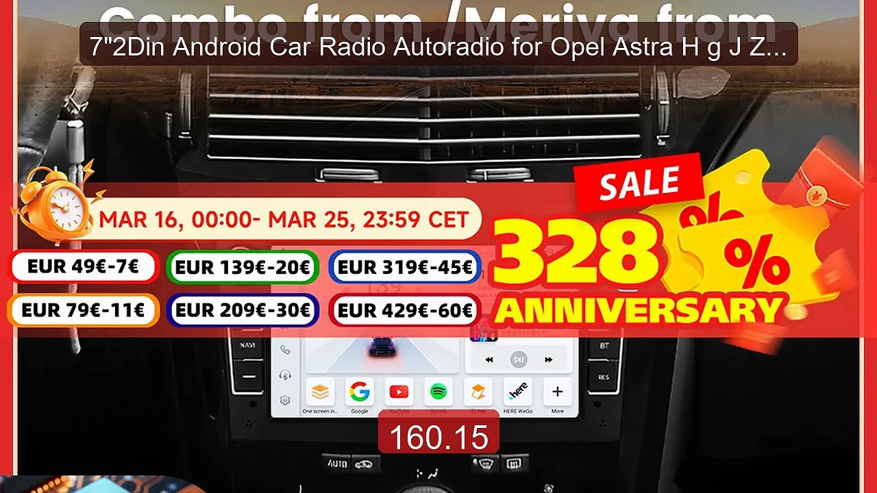 7"2Din Android Car Radio Autoradio for Opel Astra H g J Zafira B C... -- Best Deal 2026 | Shop Now!