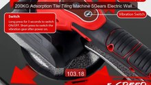 200KG Adsorption Tile Tiling Machine 5Gears Electric Wall F... -- Top Pick 2026 | Unbeatable Price!