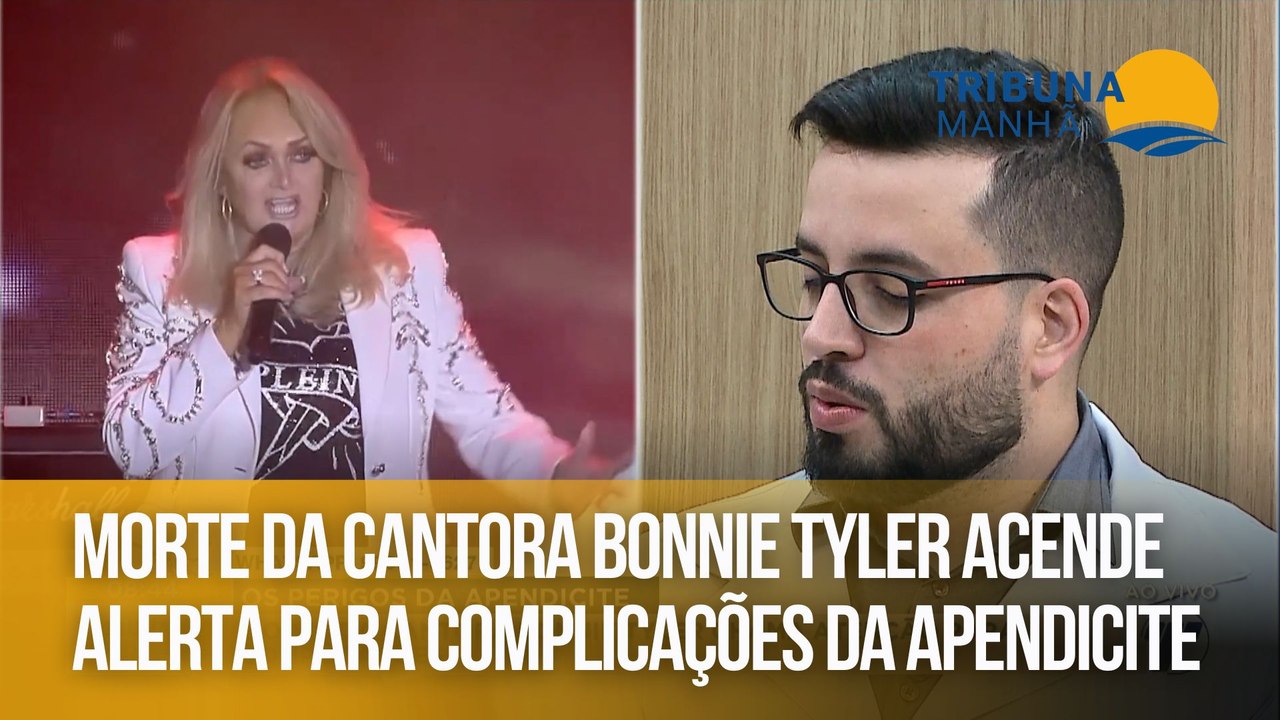 Morte de cantora Bonnie Tyler acende alerta para riscos da apendicite e perigo da demora no socorro