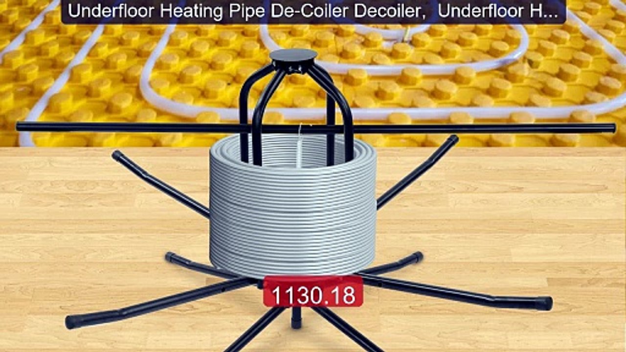 Underfloor Heating Pipe De-Coiler Decoiler,  Underfloor Heating Pip... -- Top Rated 2026 | Buy Now!