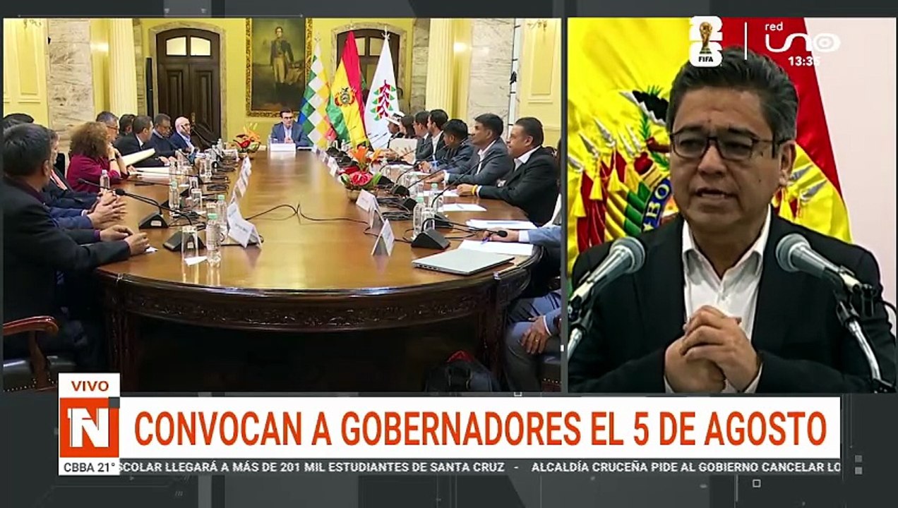 CONVOCAN A GOBERNADORES EL 5 DE AGOSTO