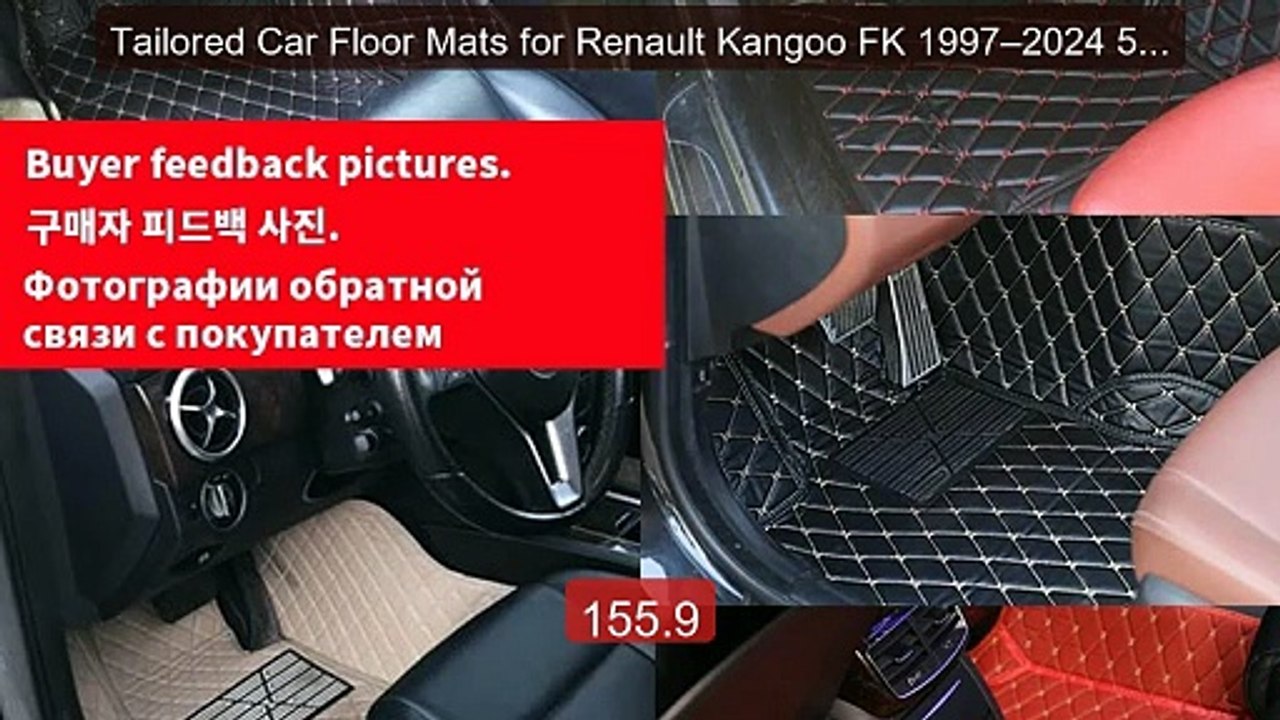 Tailored Car Floor Mats for Renault Kangoo FK 1997–2024 5 Seat... -- Best Buy 2026 | Great Quality!