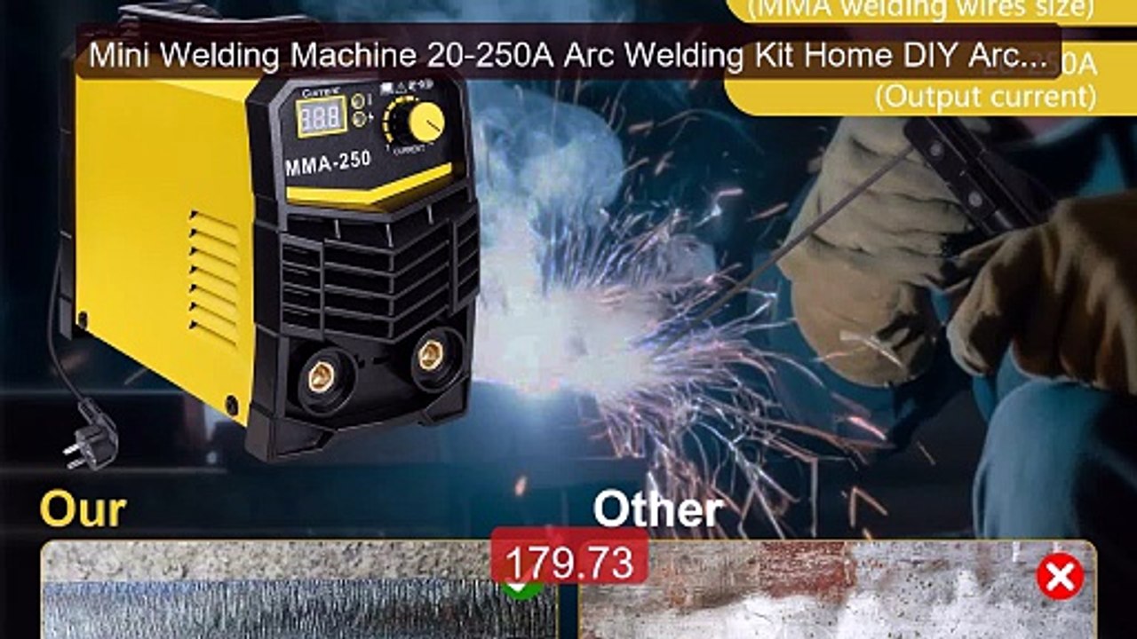 Mini Welding Machine 20-250A Arc Welding Kit Home DIY Arc Weld... -- Hot Deal 2026 | Limited Offer!