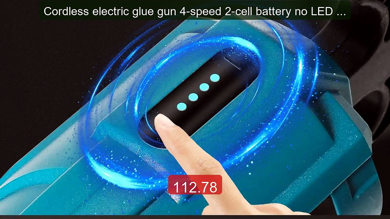 Cordless electric glue gun 4-speed 2-cell battery no LED light, gla... -- Top Rated 2026 | Buy Now!