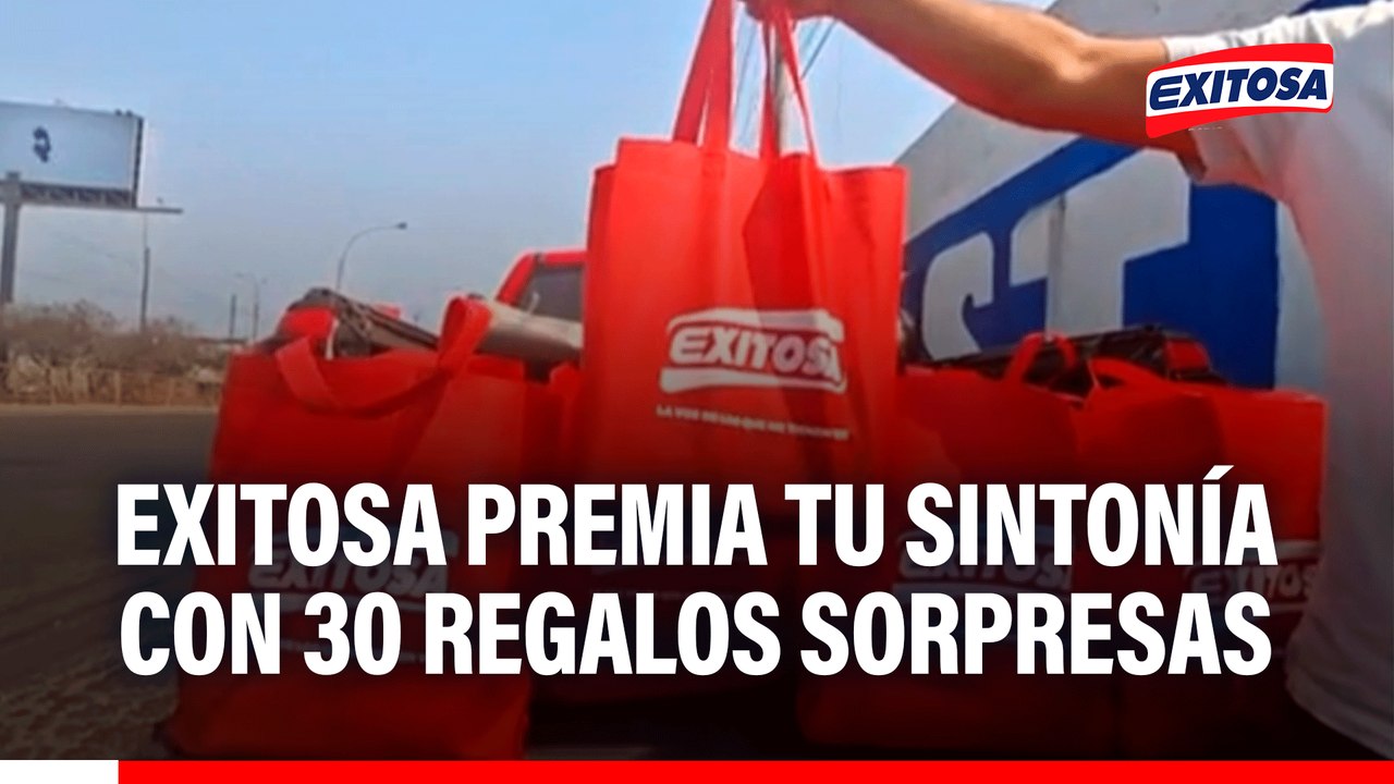 Exitosa premia tu sintonía con 30 regalos sorpresas para los amigos del volante y fieles oyentes