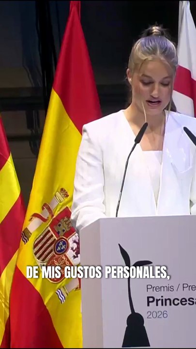 La princesa Leonor desvela a sus influencers favoritos